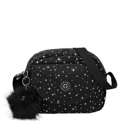 キプリング ショルダーバッグ レディース ブランド Kipling KI43241OM COSMIC TWILIGHT ブラック 斜めがけ 高級 おしゃれ プレゼント 女性 実用的 かわいい
