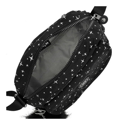 キプリング ショルダーバッグ レディース ブランド Kipling KI43241OM COSMIC TWILIGHT ブラック 斜めがけ 高級 おしゃれ プレゼント 女性 実用的 かわいい
