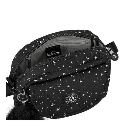 キプリング ショルダーバッグ レディース ブランド Kipling KI43241OM COSMIC TWILIGHT ブラック 斜めがけ 高級 おしゃれ プレゼント 女性 実用的 かわいい