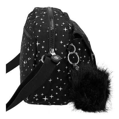 キプリング ショルダーバッグ レディース ブランド Kipling KI43241OM COSMIC TWILIGHT ブラック 斜めがけ 高級 おしゃれ プレゼント 女性 実用的 かわいい