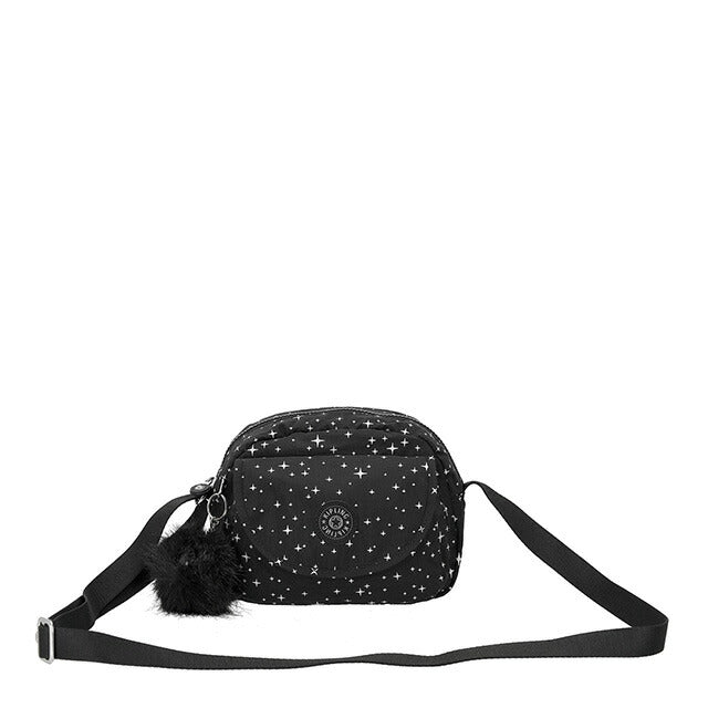 キプリング ショルダーバッグ レディース ブランド Kipling KI43241OM COSMIC TWILIGHT ブラック 斜めがけ 高級 おしゃれ プレゼント 女性 実用的 かわいい