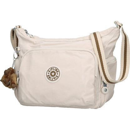 キプリング ショルダーバッグ レディース ブランド Kipling ガブ S ロゴ ワンポイント 無地 KI4493-9LO Soft Sand KI4493-9LO