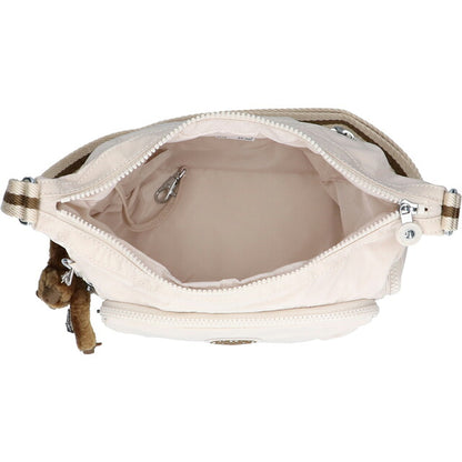 キプリング ショルダーバッグ レディース ブランド Kipling ガブ S ロゴ ワンポイント 無地 KI4493-9LO Soft Sand KI4493-9LO