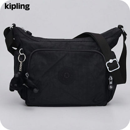 キプリング ショルダーバッグ レディース ブランド Kipling ガブ S ロゴ ワンポイント 無地 KI4493-P39 Black Noir 黒 KI4493-P39