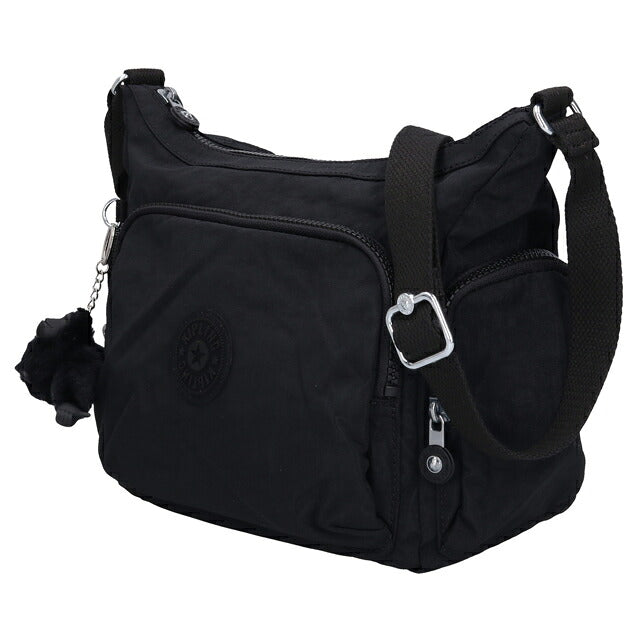 キプリング ショルダーバッグ レディース ブランド Kipling ガブ S ロゴ ワンポイント 無地 KI4493-P39 Black Noir 黒 KI4493-P39