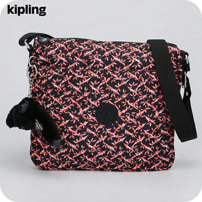 キプリング ショルダーバッグ レディース ブランド Kipling セバスチャン ロゴ ワンポイント 総柄 花・植物 KI4999-46X Dancing Bouquet KI4999-46X