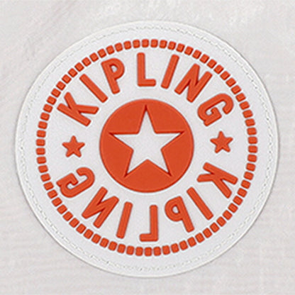 キプリング ハンドバッグ レディース ブランド Kipling KI5273U65 VIVID WHITE LAQ ビビッドホワイトラッカー 軽量 小さめ 手提げ 高級 おしゃれ プレゼント 女性 実用的 かわいい