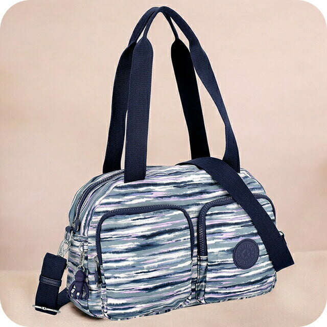 キプリング ハンドバッグ レディース ブランド Kipling KI5479W66 ブラシストライプス KI5479W66