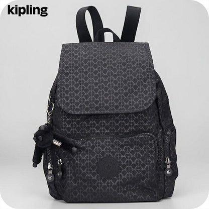 キプリング リュック レディース ブランド Kipling シティジップ S バックパック リュックサック スクールバッグ  KI5634-K59 Signature Emb KI5634-K59