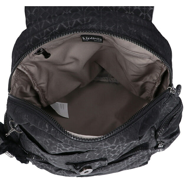 キプリング リュック レディース ブランド Kipling シティジップ S バックパック リュックサック スクールバッグ  KI5634-K59 Signature Emb KI5634-K59