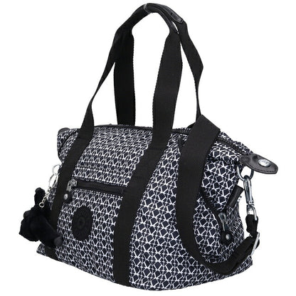 キプリング ボストンバッグ レディース ブランド Kipling アート ミニ ミニボストンバッグ 2WAY KI5656-DD2 Signature Print 黒 KI5656-DD2