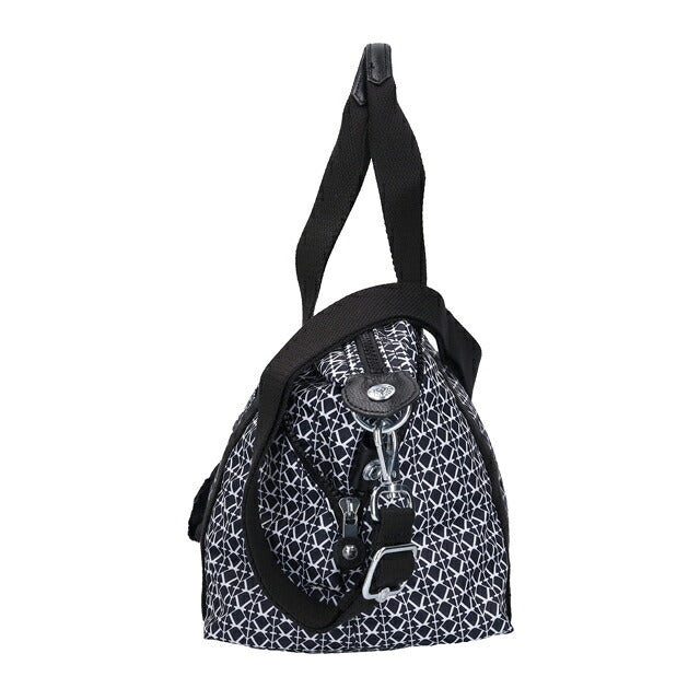キプリング ボストンバッグ レディース ブランド Kipling アート ミニ ミニボストンバッグ 2WAY KI5656-DD2 Signature Print 黒 KI5656-DD2