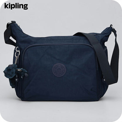 キプリング ショルダーバッグ レディース ブランド Kipling ガブ ロゴ ワンポイント 無地 KI5740-96V Blue Bleu 2 KI5740-96V