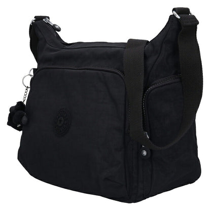 キプリング ショルダーバッグ レディース ブランド Kipling ガブ ロゴ ワンポイント 無地 KI5740-P39 Black Noir 黒 KI5740-P39