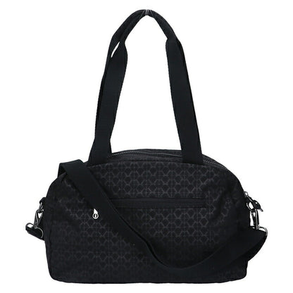 キプリング ボストンバッグ レディース ブランド Kipling クールデフィア ロゴ ワンポイント 総柄 2WAY KI6017-K59 Signature Emb 黒 KI6017-K59