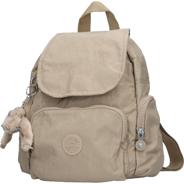 キプリング リュック レディース ブランド Kipling シティジップ ミニ バックパック リュックサック スクールバッグ  KI6046-4PW Soft Taupe KI6046-4PW
