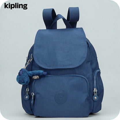 キプリング リュック レディース ブランド Kipling シティジップ ミニ バックパック リュックサック スクールバッグ  KI6046-5PZ Casual Blue KI6046-5PZ
