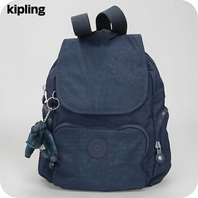 キプリング リュック レディース ブランド Kipling シティジップ ミニ バックパック リュックサック スクールバッグ  KI6046-96V Blue Bleu 2 KI6046-96V