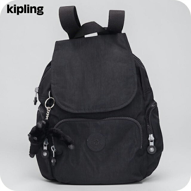 キプリング リュック レディース ブランド Kipling シティジップ ミニ バックパック リュックサック スクールバッグ  KI6046-P39 Black Noir KI6046-P39