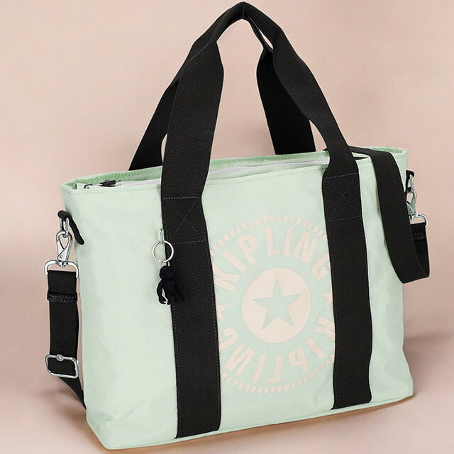 キプリング トートバッグ レディース ブランド Kipling KI6168M5M エアリーグリーンミックス KI6168M5M
