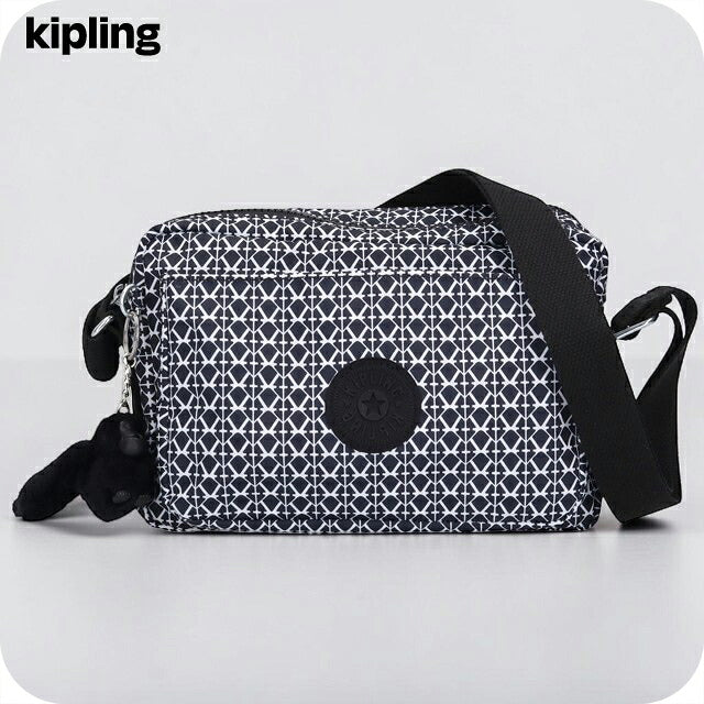キプリング ショルダーバッグ レディース ブランド Kipling アバヌ M KI6237-DD2 Signature Print KI6237-DD2