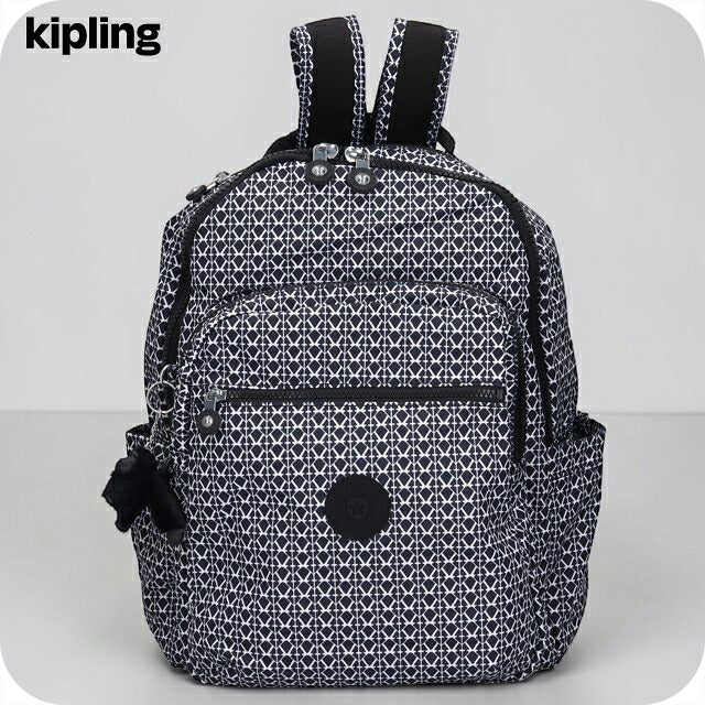 キプリング リュック レディース ブランド Kipling ソウル バックパック リュックサック スクールバッグ  KI6269-DD2 Signature Print KI6269-DD2