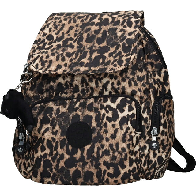 キプリング リュック レディース ブランド Kipling シティジップ S バックパック リュックサック スクールバッグ  KI6345-6JP Wild Leopard KI6345-6JP