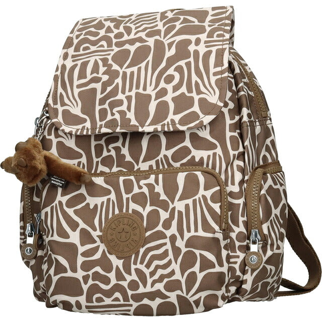 キプリング リュック レディース ブランド Kipling シティジップ S バックパック リュックサック スクールバッグ  KI6345-9GD Cocktail Khaki KI6345-9GD