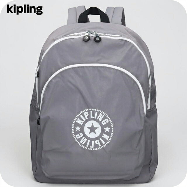 キプリング リュック レディース ブランド Kipling カーティス L バックパック リュックサック スクールバッグ  KI6521-Y00 GREY KI6521-Y00