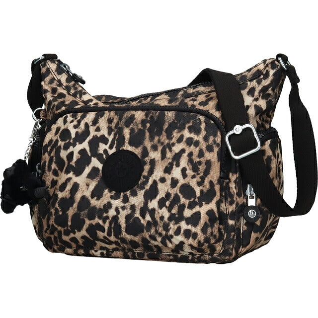 キプリング ショルダーバッグ レディース ブランド Kipling ガブ S ロゴ ワンポイント 総柄 ヒョウ・レオパード KI6607-6JP Wild Leopard KI6607-6JP