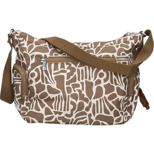 キプリング ショルダーバッグ レディース ブランド Kipling ガブ S ロゴ ワンポイント 総柄 KI6607-9GD Cocktail Khaki KI6607-9GD