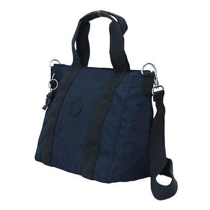 キプリング トートバッグ レディース ブランド Kipling アッセーニ ミニ ミニトートバッグ ロゴ ワンポイント 無地 2WAY KI7149-96V Blue Bleu 2 KI7149-96V