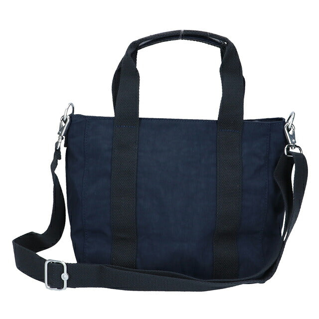キプリング トートバッグ レディース ブランド Kipling アッセーニ ミニ ミニトートバッグ ロゴ ワンポイント 無地 2WAY KI7149-96V Blue Bleu 2 KI7149-96V
