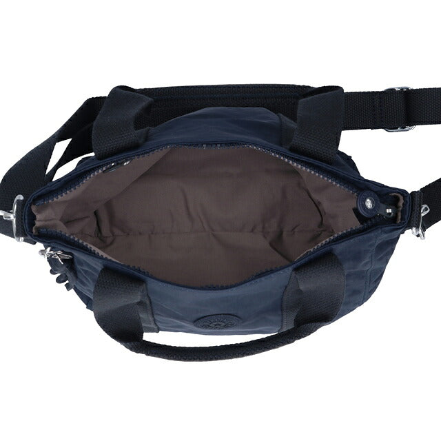 キプリング トートバッグ レディース ブランド Kipling アッセーニ ミニ ミニトートバッグ ロゴ ワンポイント 無地 2WAY KI7149-96V Blue Bleu 2 KI7149-96V