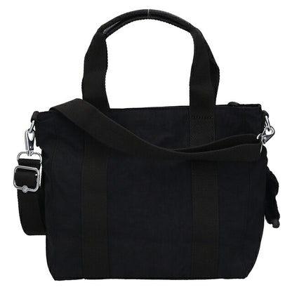 キプリング トートバッグ レディース ブランド Kipling アッセーニ ミニ ミニトートバッグ ロゴ ワンポイント 無地 2WAY KI7149-P39 Black Noir 黒 KI7149-P39