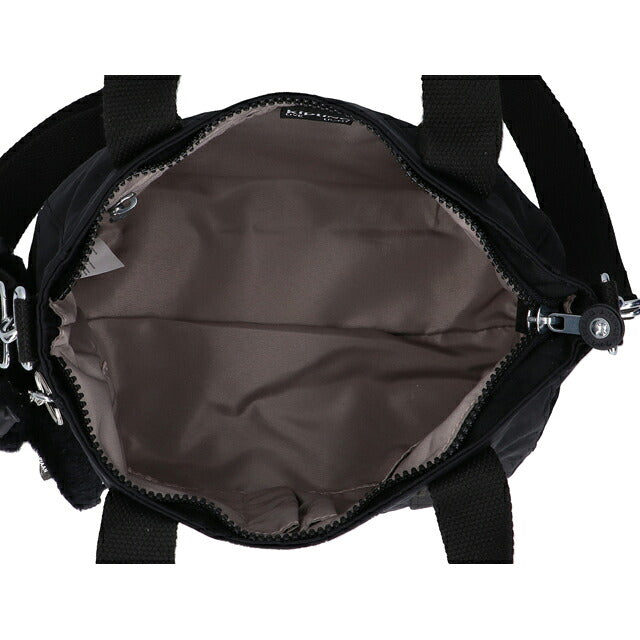 キプリング トートバッグ レディース ブランド Kipling アッセーニ ミニ ミニトートバッグ ロゴ ワンポイント 無地 2WAY KI7149-P39 Black Noir 黒 KI7149-P39