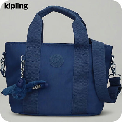 キプリング トートバッグ レディース ブランド Kipling ミンタ ロゴ ワンポイント 無地 2WAY KI7541-5PZ Casual Blue KI7541-5PZ