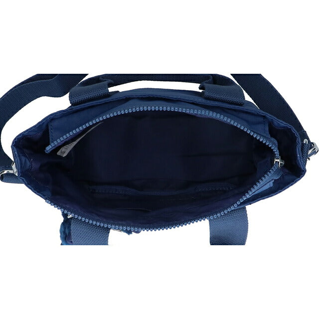 キプリング トートバッグ レディース ブランド Kipling ミンタ ロゴ ワンポイント 無地 2WAY KI7541-5PZ Casual Blue KI7541-5PZ
