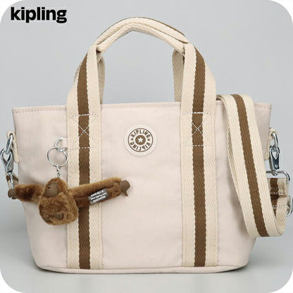 キプリング トートバッグ レディース ブランド Kipling ミンタ ロゴ ワンポイント 無地 2WAY KI7541-9LO Soft Sand KI7541-9LO