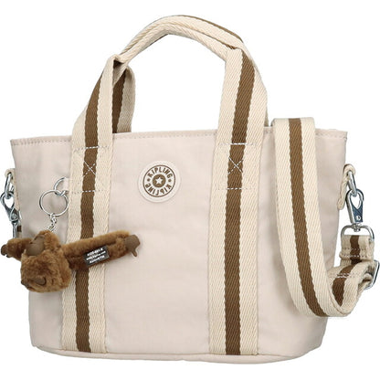 キプリング トートバッグ レディース ブランド Kipling ミンタ ロゴ ワンポイント 無地 2WAY KI7541-9LO Soft Sand KI7541-9LO