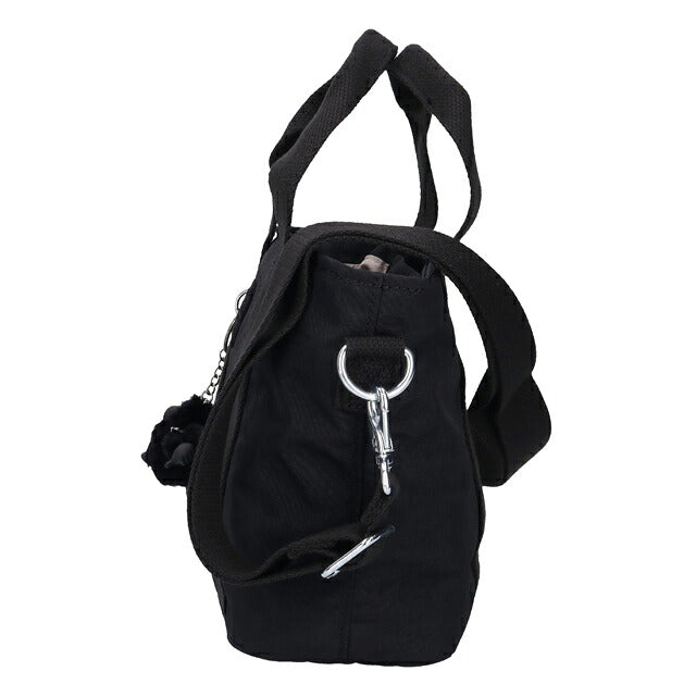 キプリング トートバッグ レディース ブランド Kipling ミンタ ロゴ ワンポイント 無地 2WAY KI7541-P39 Black Noir 黒 KI7541-P39