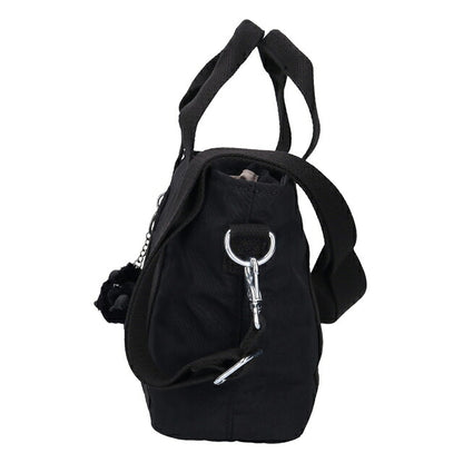 キプリング トートバッグ レディース ブランド Kipling ミンタ ロゴ ワンポイント 無地 2WAY KI7541-P39 Black Noir 黒 KI7541-P39