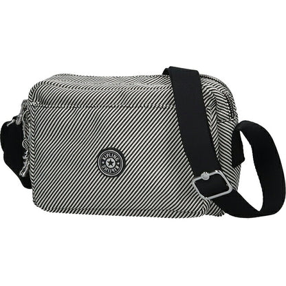 キプリング ショルダーバッグ レディース ブランド Kipling アバヌ M PE+ KI8024-4SY Diagonal Jacquard 黒 KI8024-4SY