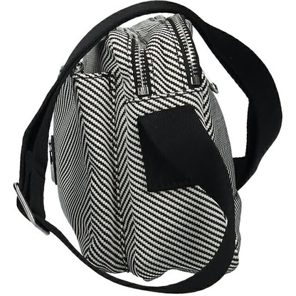 キプリング ショルダーバッグ レディース ブランド Kipling アバヌ M PE+ KI8024-4SY Diagonal Jacquard 黒 KI8024-4SY
