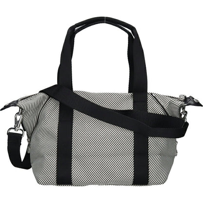 キプリング ボストンバッグ レディース ブランド Kipling アート ミニ PE+ ミニボストンバッグ 2WAY KI8028-4SY Diagonal Jacquard 黒 KI8028-4SY