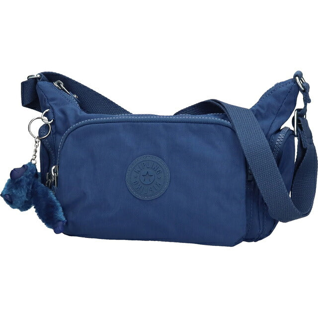キプリング ショルダーバッグ レディース ブランド Kipling ガベット S ロゴ ワンポイント 無地 KI8115-5PZ Casual Blue KI8115-5PZ