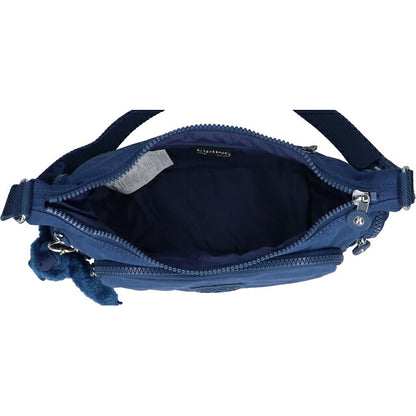キプリング ショルダーバッグ レディース ブランド Kipling ガベット S ロゴ ワンポイント 無地 KI8115-5PZ Casual Blue KI8115-5PZ