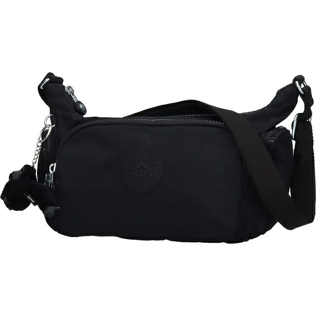 キプリング ショルダーバッグ レディース ブランド Kipling ガベット S ロゴ ワンポイント 無地 KI8115-P39 Black Noir 黒 KI8115-P39