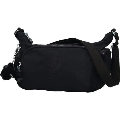 キプリング ショルダーバッグ レディース ブランド Kipling ガベット S ロゴ ワンポイント 無地 KI8115-P39 Black Noir 黒 KI8115-P39