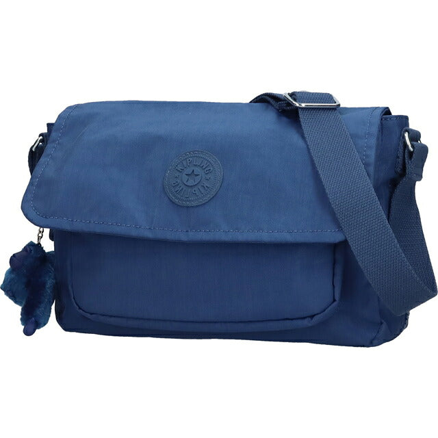 キプリング ショルダーバッグ レディース ブランド Kipling ダルマ B ロゴ ワンポイント 無地 KI8123-5PZ Casual Blue KI8123-5PZ